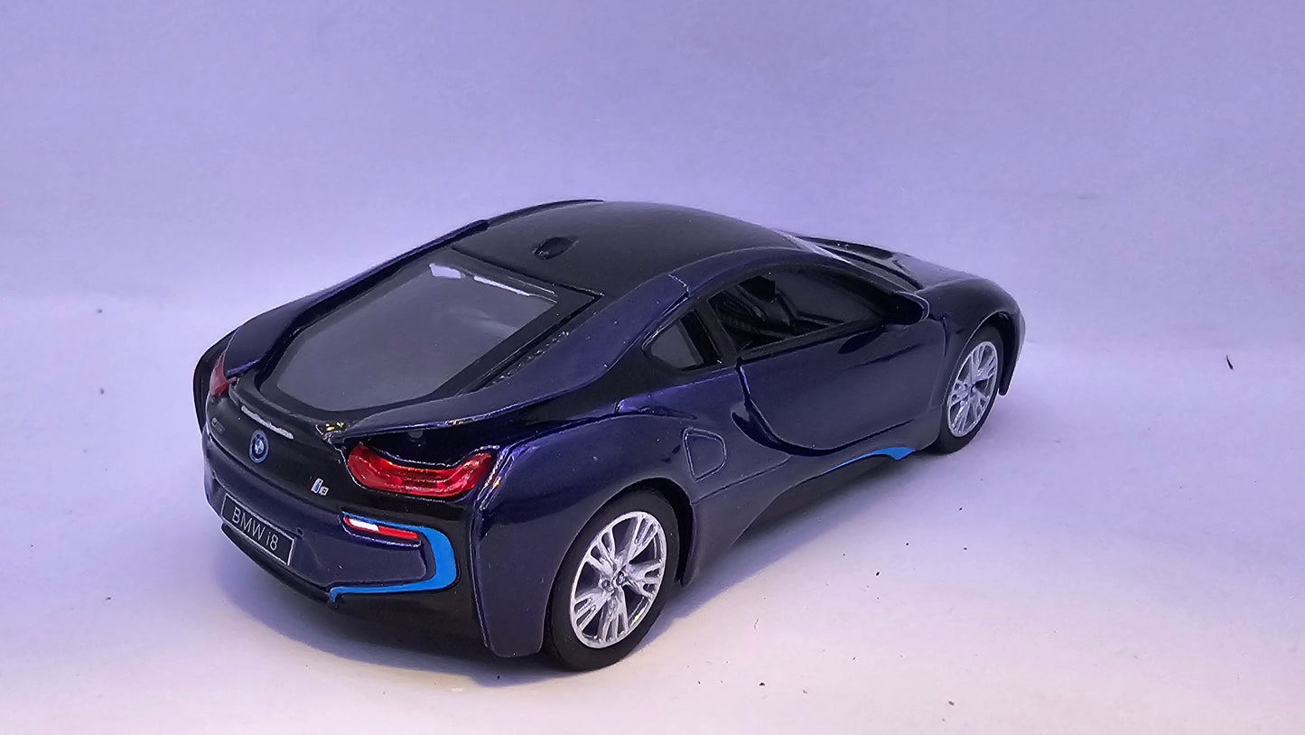 BMW i8 - Escala 1/36 - Kinsmart - (Sin caja)