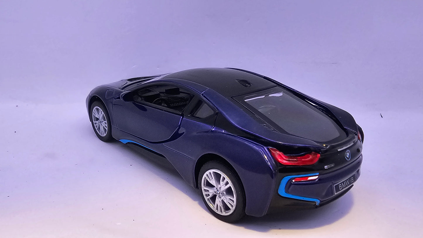 BMW i8 - Escala 1/36 - Kinsmart - (Sin caja)