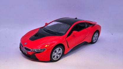 BMW i8 - Escala 1/36 - Kinsmart - (Sin caja)