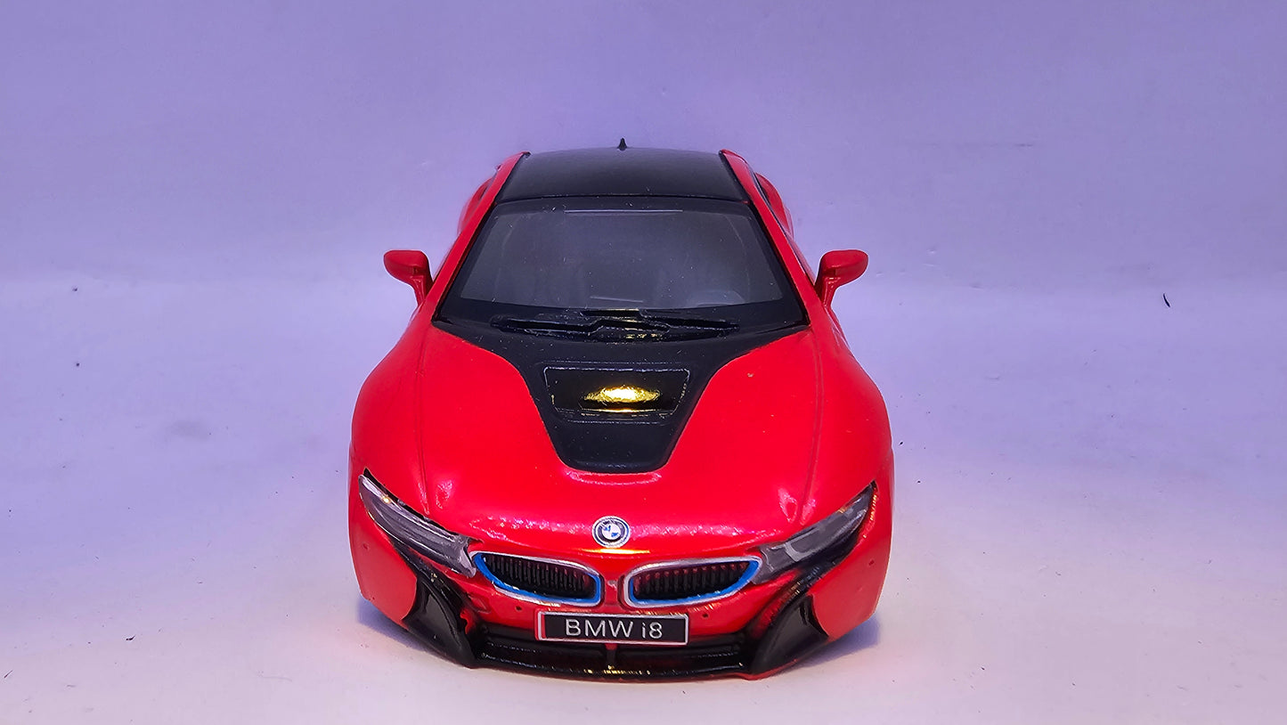 BMW i8 - Escala 1/36 - Kinsmart - (Sin caja)