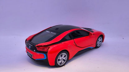 BMW i8 - Escala 1/36 - Kinsmart - (Sin caja)