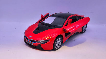 BMW i8 - Escala 1/36 - Kinsmart - (Sin caja)