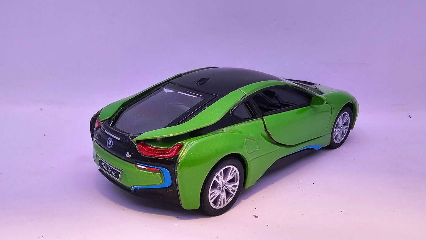 BMW i8 - Escala 1/36 - Kinsmart - (Sin caja)