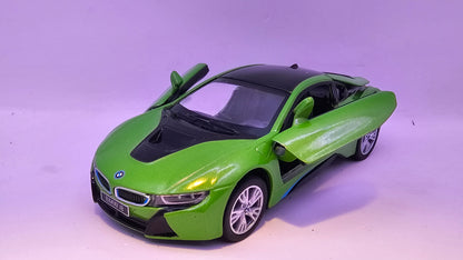 BMW i8 - Escala 1/36 - Kinsmart - (Sin caja)