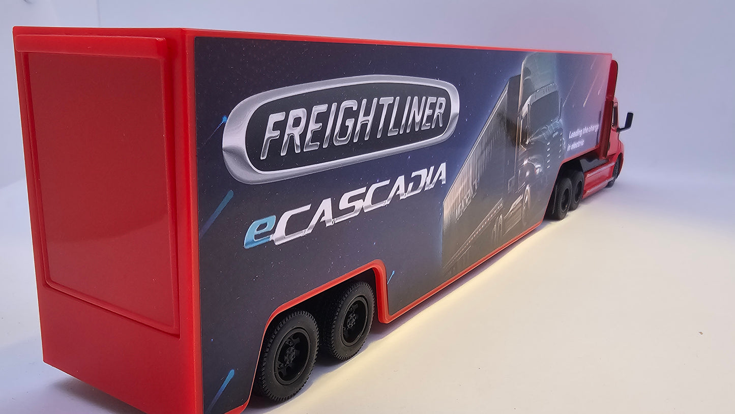 Camion Freightliner eCascadia - Escala 1/62 - Kinsmart - (Sin caja)
