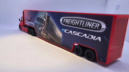 Camion Freightliner eCascadia - Escala 1/62 - Kinsmart - (Sin caja)