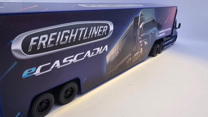 Camion Freightliner eCascadia - Escala 1/62 - Kinsmart - (Sin caja)