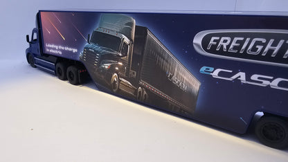 Camion Freightliner eCascadia - Escala 1/62 - Kinsmart - (Sin caja)
