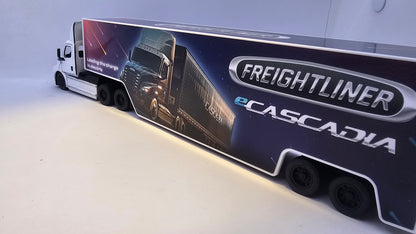 Camion Freightliner eCascadia - Escala 1/62 - Kinsmart - (Sin caja)