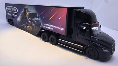 Camion Freightliner eCascadia - Escala 1/62 - Kinsmart - (Sin caja)