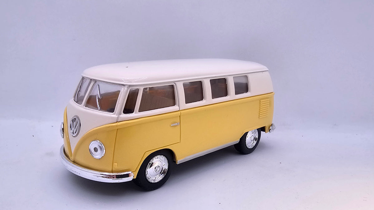 Volkswagen Classical Bus 1962 "Colores Pastel" - Escala 1/32 - Kinsmart - (Sin caja)