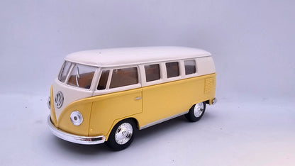 Volkswagen Classical Bus 1962 "Colores Pastel" - Escala 1/32 - Kinsmart - (Sin caja)