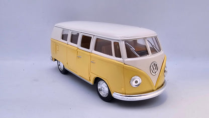 Volkswagen Classical Bus 1962 "Colores Pastel" - Escala 1/32 - Kinsmart - (Sin caja)