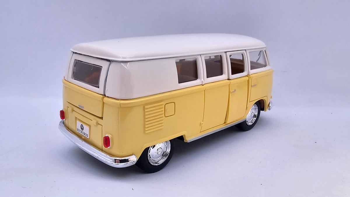Volkswagen Classical Bus 1962 "Colores Pastel" - Escala 1/32 - Kinsmart - (Sin caja)