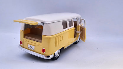 Volkswagen Classical Bus 1962 "Colores Pastel" - Escala 1/32 - Kinsmart - (Sin caja)