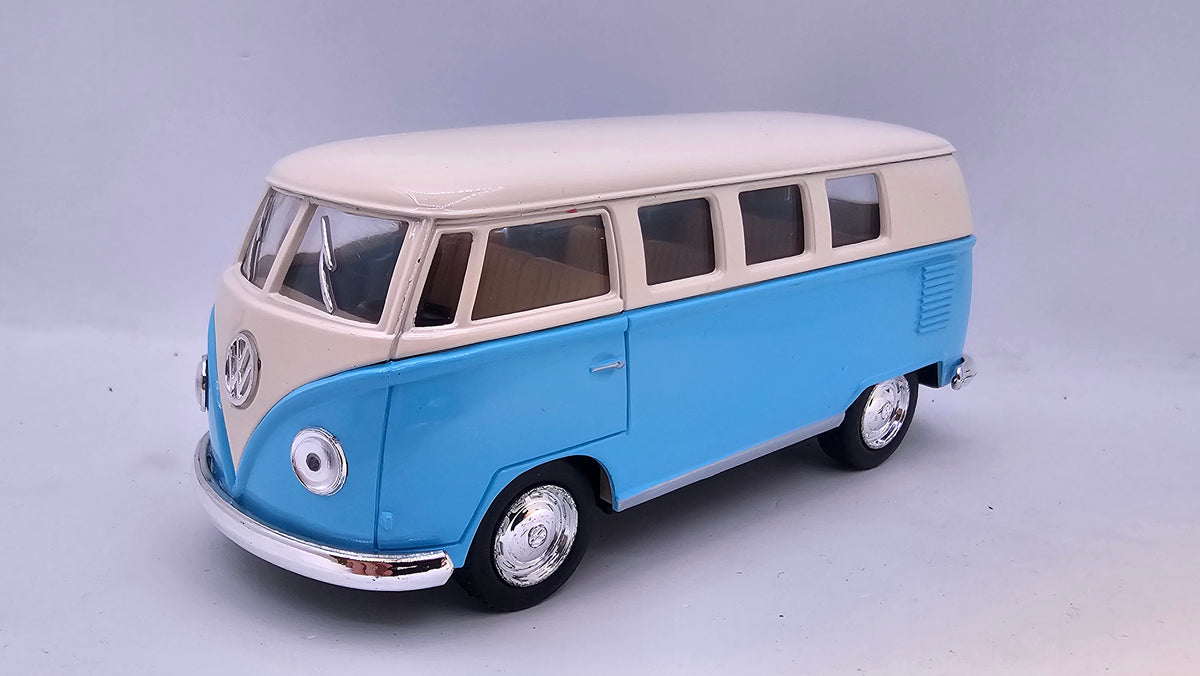 Volkswagen Classical Bus 1962 "Colores Pastel" - Escala 1/32 - Kinsmart - (Sin caja)