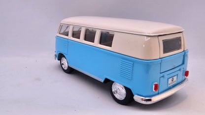 Volkswagen Classical Bus 1962 "Colores Pastel" - Escala 1/32 - Kinsmart - (Sin caja)