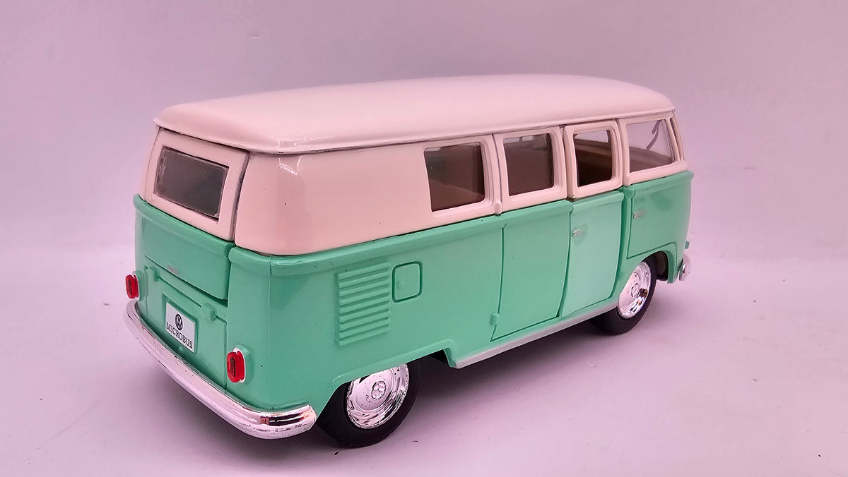 Volkswagen Classical Bus 1962 "Colores Pastel" - Escala 1/32 - Kinsmart - (Sin caja)
