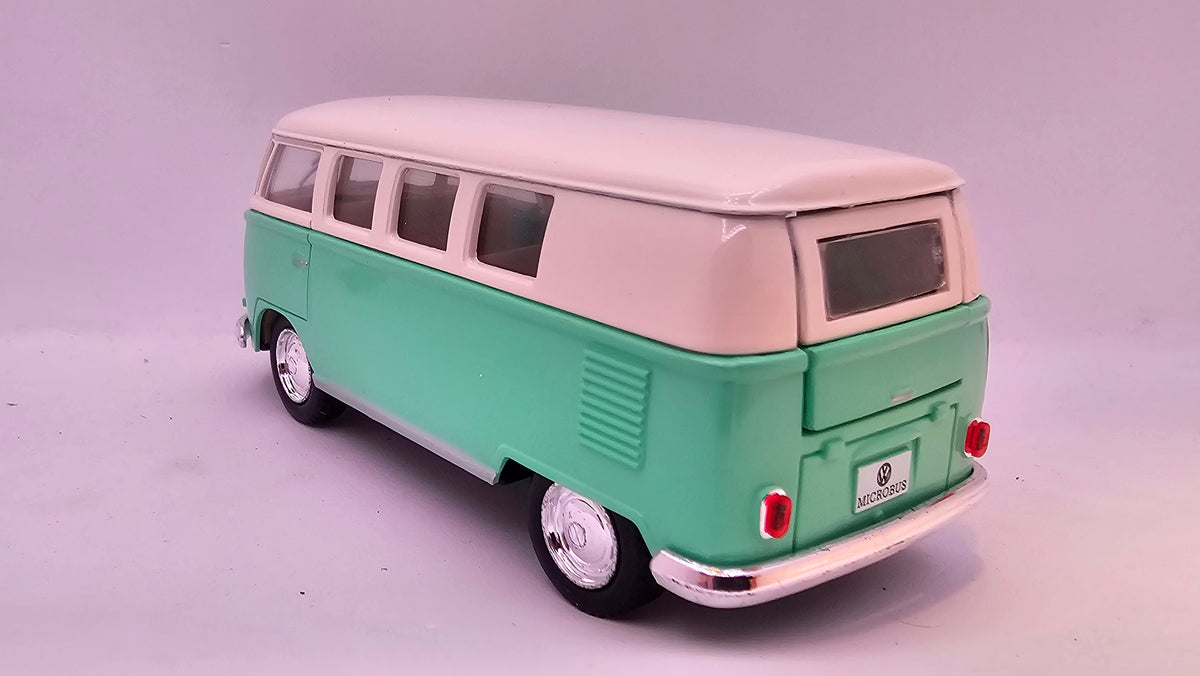 Volkswagen Classical Bus 1962 "Colores Pastel" - Escala 1/32 - Kinsmart - (Sin caja)