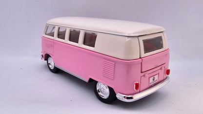 Volkswagen Classical Bus 1962 "Colores Pastel" - Escala 1/32 - Kinsmart - (Sin caja)