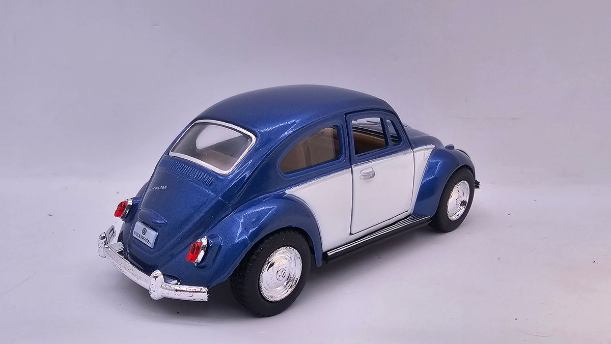 Volkswagen Escarabajo Bicolor 1967 - Escala 1/32 - Kinsmart - (Sin caja)