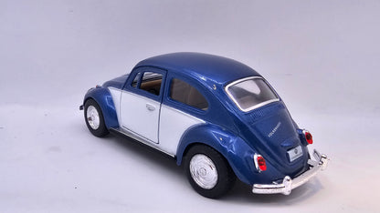 Volkswagen Escarabajo Bicolor 1967 - Escala 1/32 - Kinsmart - (Sin caja)
