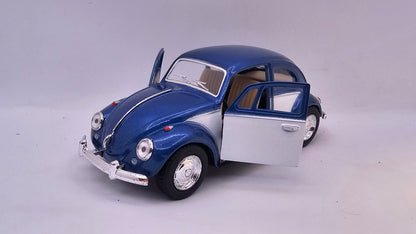 Volkswagen Escarabajo Bicolor 1967 - Escala 1/32 - Kinsmart - (Sin caja)