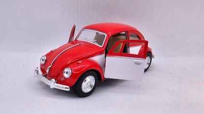 Volkswagen Escarabajo Bicolor 1967 - Escala 1/32 - Kinsmart - (Sin caja)