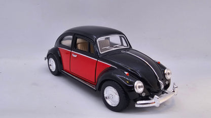 Volkswagen Escarabajo Bicolor 1967 - Escala 1/32 - Kinsmart - (Sin caja)