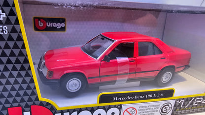 Mercedes Benz 190 E 2.6 - Escala 1/24 - BURAGO