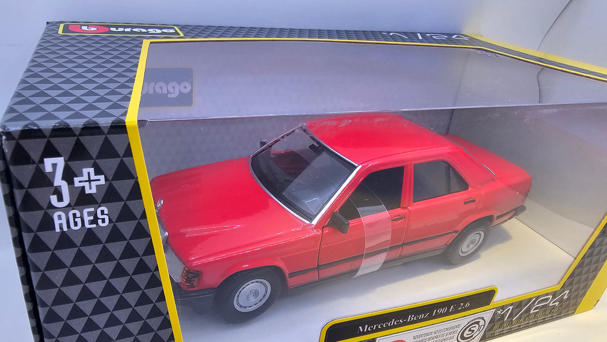Mercedes Benz 190 E 2.6 - Escala 1/24 - BURAGO