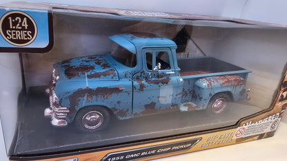 GMC Blue Chip Pick Up 1955 "Oxidada" - Escala 1/24 - Motormax