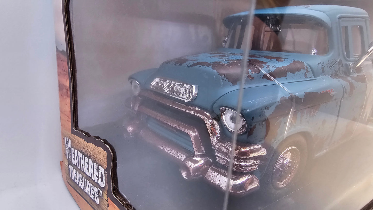 GMC Blue Chip Pick Up 1955 "Oxidada" - Escala 1/24 - Motormax