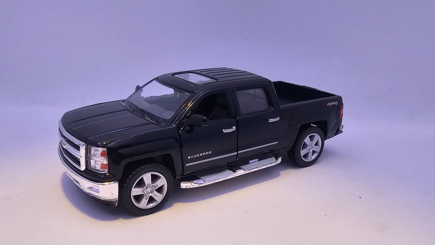 Chevrolet Silverado 2014 - Escala 1/46 - Kinsmart - (Sin caja)