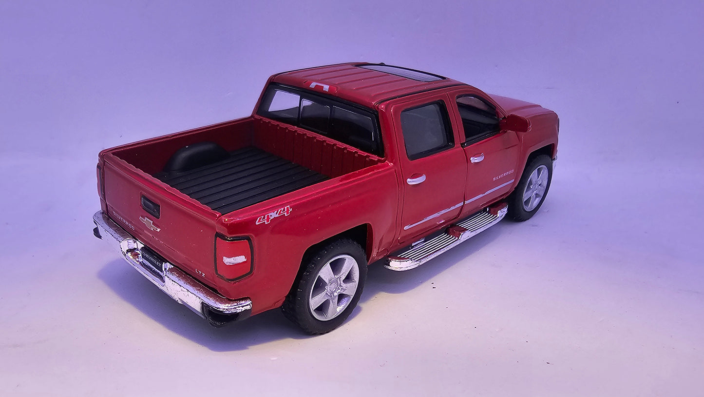 Chevrolet Silverado 2014 - Escala 1/46 - Kinsmart - (Sin caja)