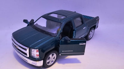 Chevrolet Silverado 2014 - Escala 1/46 - Kinsmart - (Sin caja)