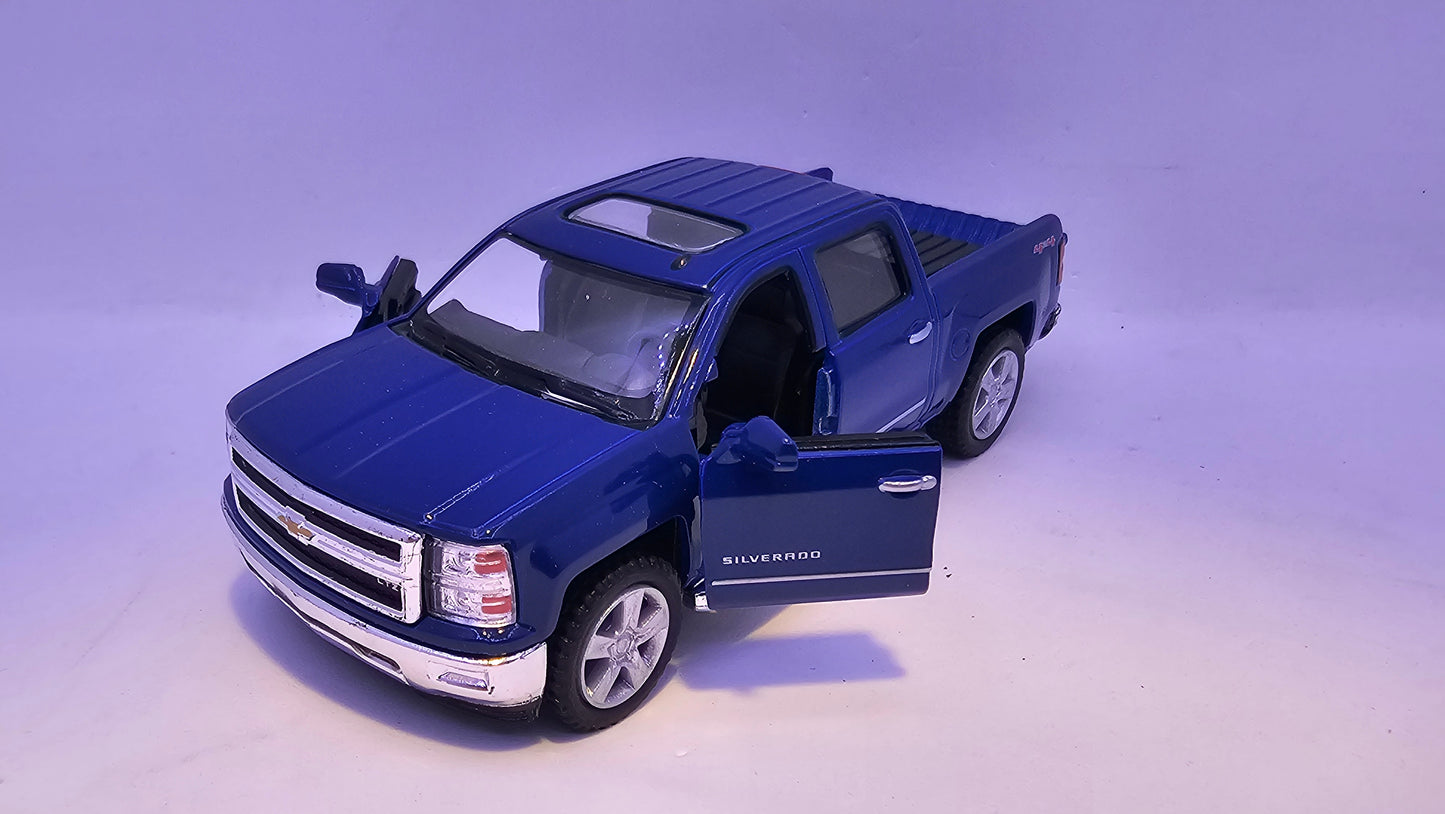Chevrolet Silverado 2014 - Escala 1/46 - Kinsmart - (Sin caja)