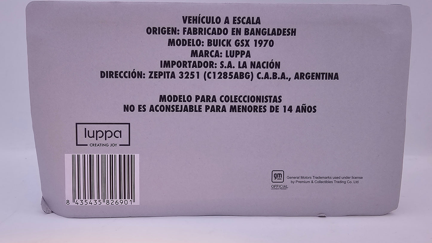 Buick GSX 1970 - Escala 1/43 - Luppa