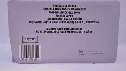 Buick GSX 1970 - Escala 1/43 - Luppa