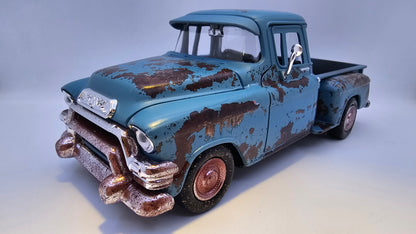 GMC Blue Chip Pick Up 1955 "Oxidada" - Escala 1/24 - Motormax