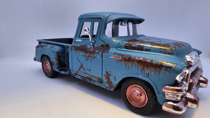 GMC Blue Chip Pick Up 1955 "Oxidada" - Escala 1/24 - Motormax