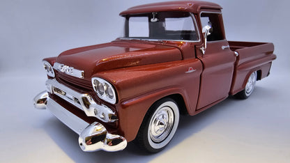 GMC 100 Wideside Pickup 1958 - Escala 1/24 - MotorMax - (Sin Caja)