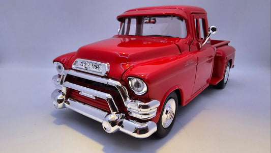 GMC Blue Chip Pick Up 1955 - Escala 1/24 - MotorMax - (Sin caja)