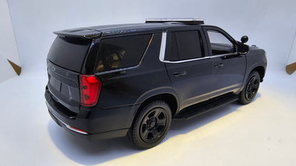 Chevrolet Tahoe PPV 2025 (Police Pursuit Vehicle) - Escala 1/24 - MotorMax - (Sin Caja)