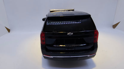 Chevrolet Tahoe PPV 2025 (Police Pursuit Vehicle) - Escala 1/24 - MotorMax - (Sin Caja)