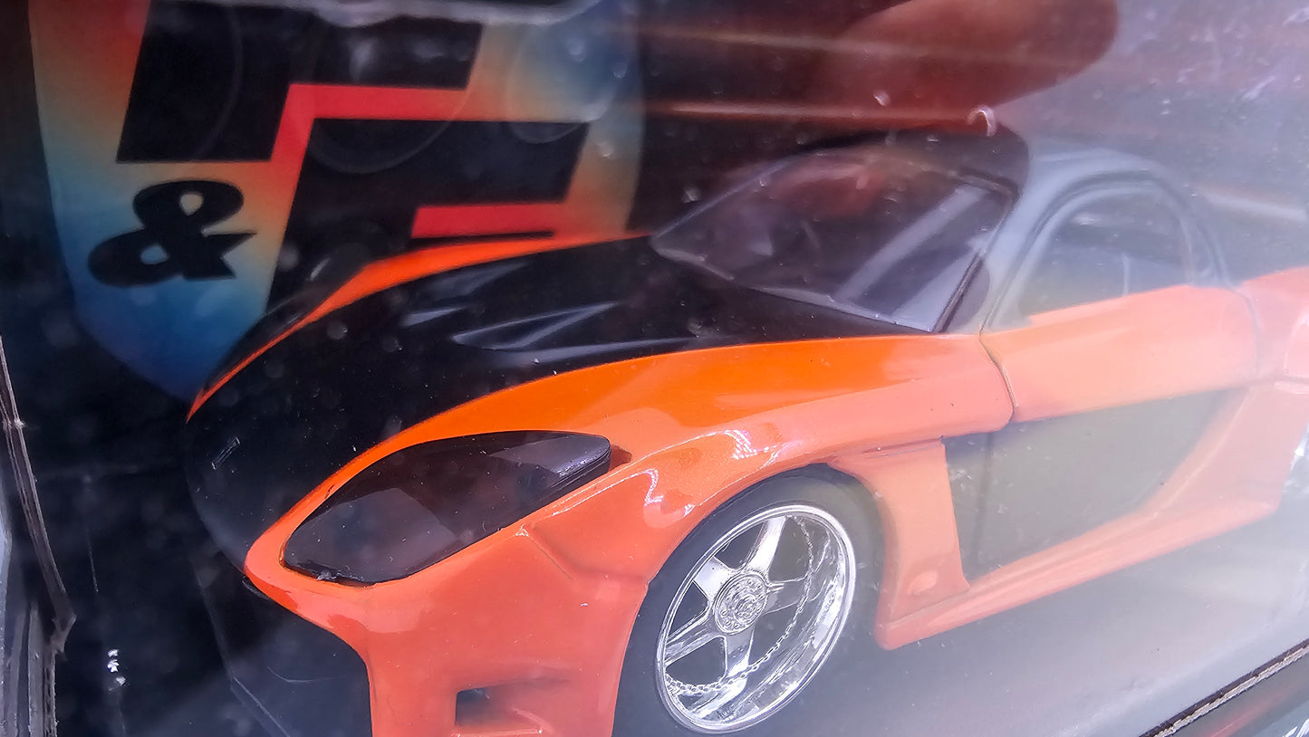 Mazda RX-7 de Han - "RAPIDO Y FURIOSO 3 Reto Tokio" - Escala 1/32 - Jada