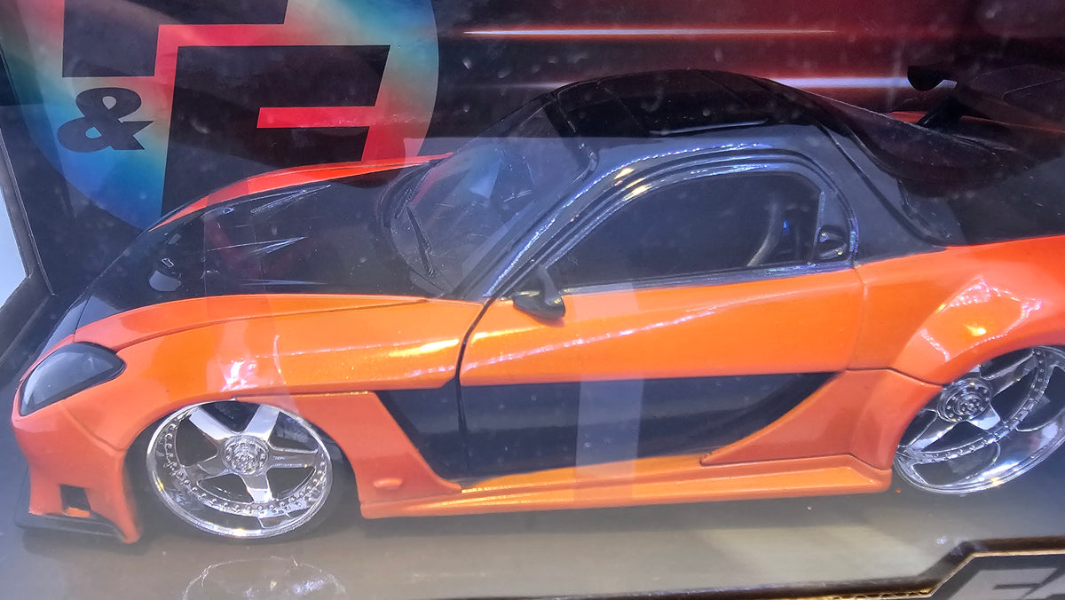 Mazda RX-7 de Han - "RAPIDO Y FURIOSO 3 Reto Tokio" - Escala 1/24 - Jada