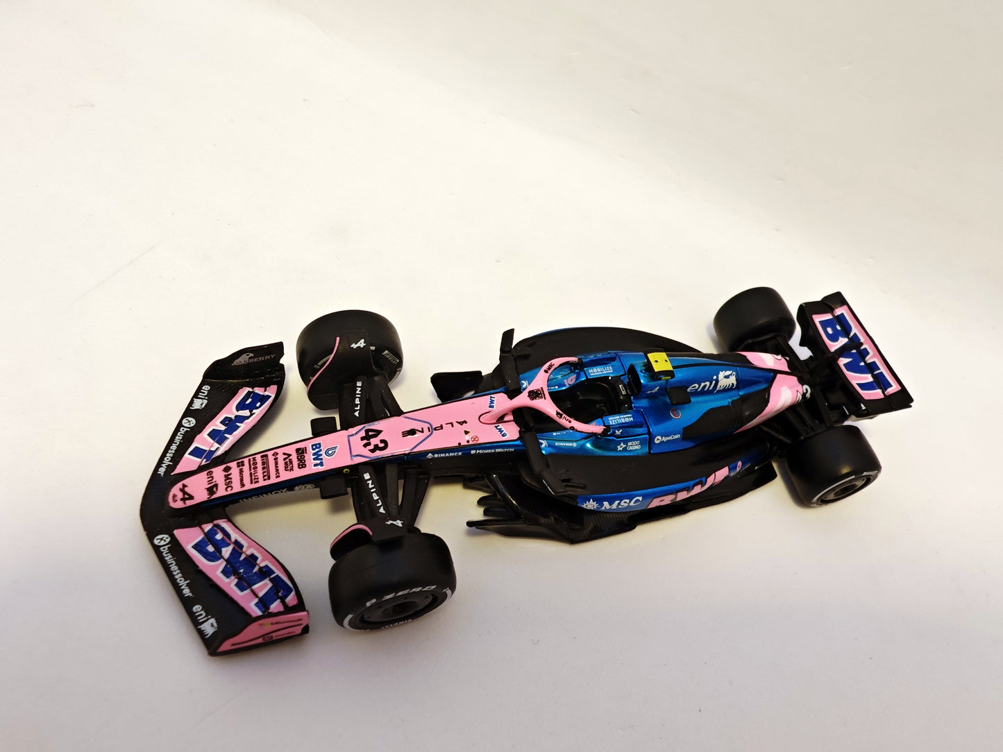 Alpine Formula 1 A525 #43 Franco Colapinto - 2025 - F1 Burago Escala 1/43