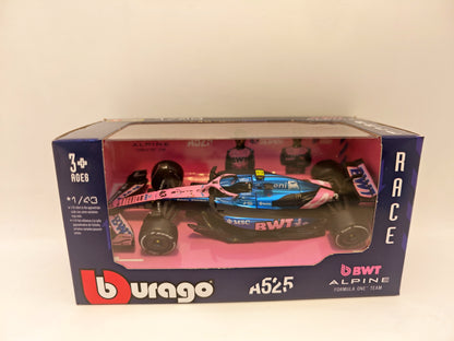 Alpine Formula 1 A525 #43 Franco Colapinto - 2025 - F1 Burago Escala 1/43