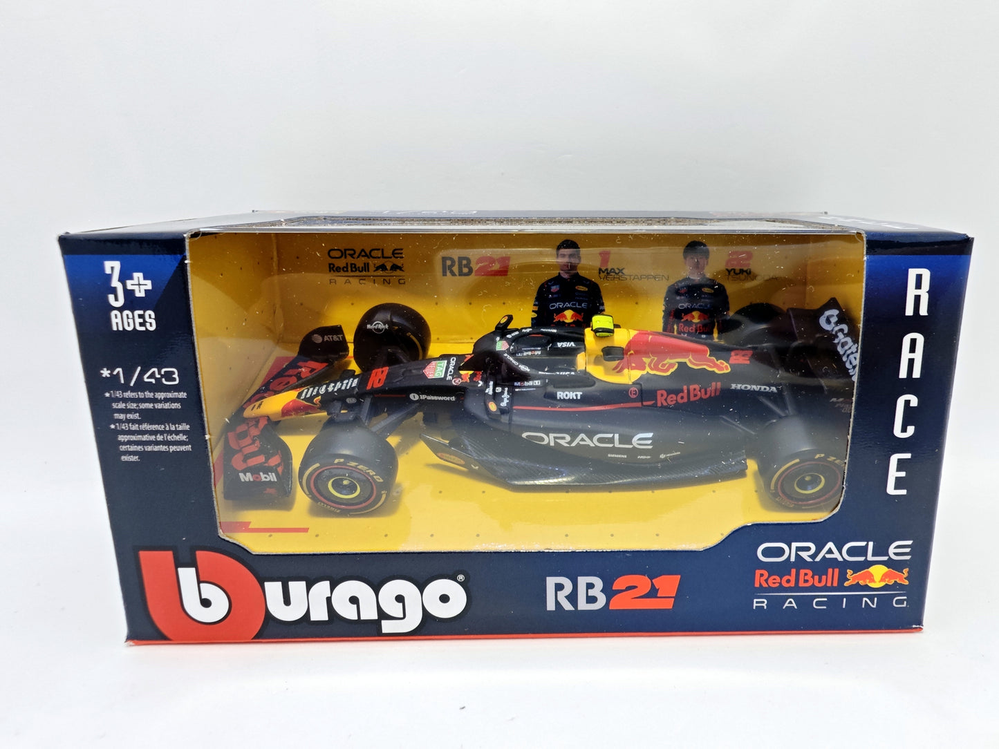 Red Bull Racing Formula 1 RB21 #22 Yuki Tsunoda 2025 - F1 Burago Escala 1/43